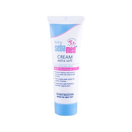 SebaMed Baby Extra Soft Cream dětský pečující tělový krém pro jemnou dětskou pokožku 50 ml pro děti