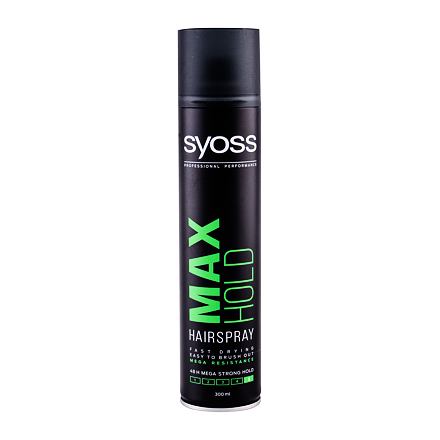 Syoss Max Hold Hairspray dámský ochranný lak na vlasy s extra silnou fixací 300 ml pro ženy