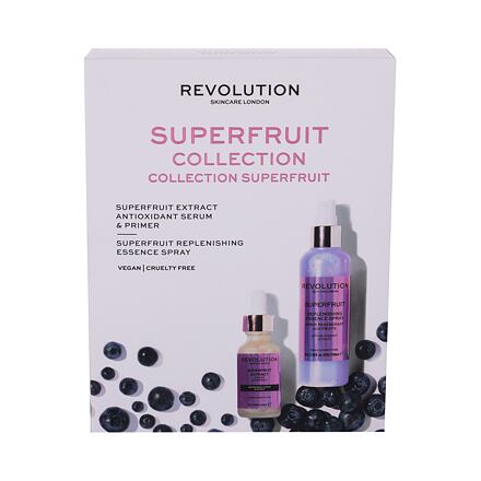 Revolution Skincare Superfruit Extract Collection dámské dárková sada pleťové sérum 30 ml + hydratační pleťový sprej 100 ml pro ženy