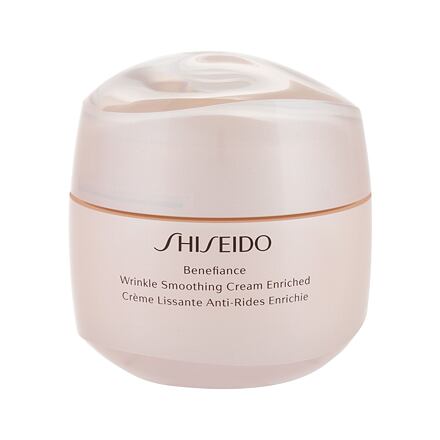 Shiseido Benefiance Wrinkle Smoothing Cream Enriched dámský denní a noční krém proti vráskám 75 ml pro ženy