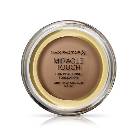 Max Factor Miracle Touch Skin Perfecting SPF30 vysoce krycí make-up 11.5 g odstín 098 toasted almond