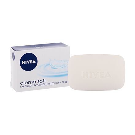 Nivea Creme Care Soft dámské krémové tuhé mýdlo 100 g pro ženy
