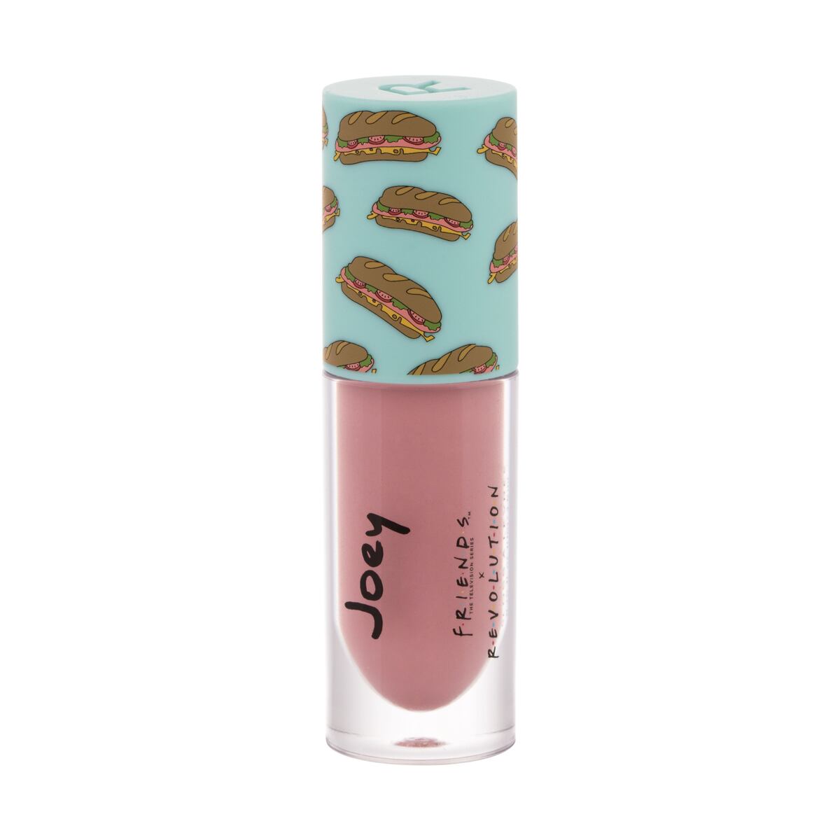 Makeup Revolution London X Friends lesk na rty 4.6 ml odstín béžová