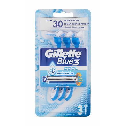 Gillette Blue3 Cool pánský jednorázová holítka 3 ks pro muže