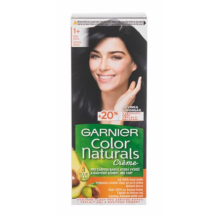 Garnier Color Naturals Créme dámská permanentní zářivá barva na vlasy 40 ml odstín černá pro ženy