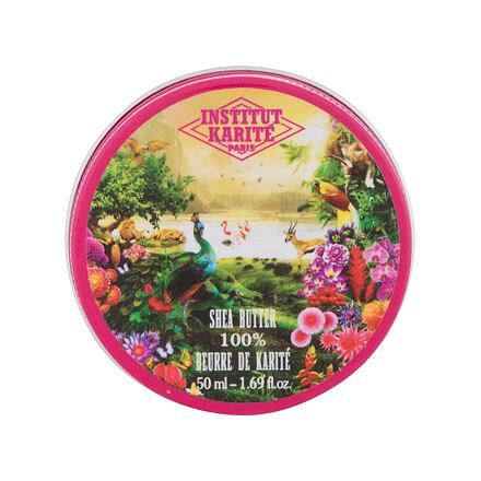 Institut Karité Pure Shea Butter Jungle Paradise Collector Edition dámské vyživující tělové máslo 50 ml pro ženy