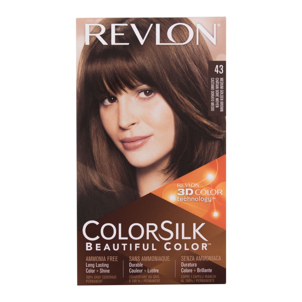 Revlon Colorsilk Beautiful Color dámská barva na vlasy na barvené vlasy 59.1 ml odstín hnědá pro ženy