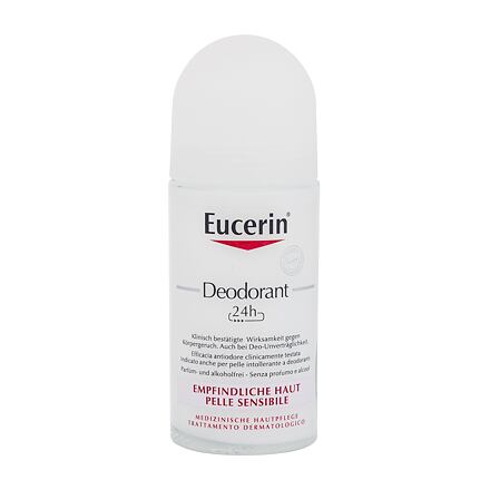 Eucerin Deodorant 24h Sensitive Skin dámský deodorant bez parfemace pro citlivou pokožku 50 ml pro ženy