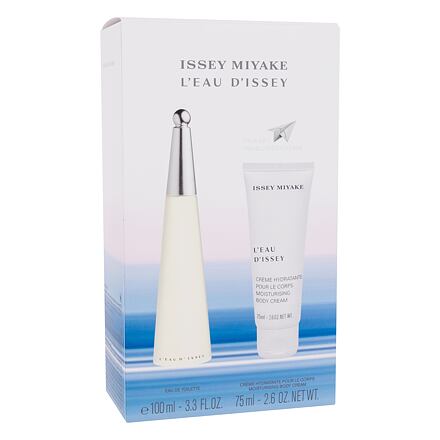 Issey Miyake L´Eau D´Issey dámská dárková sada toaletní voda 100 ml + tělový krém 75 ml pro ženy