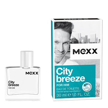 Mexx City Breeze For Him pánská toaletní voda 30 ml pro muže