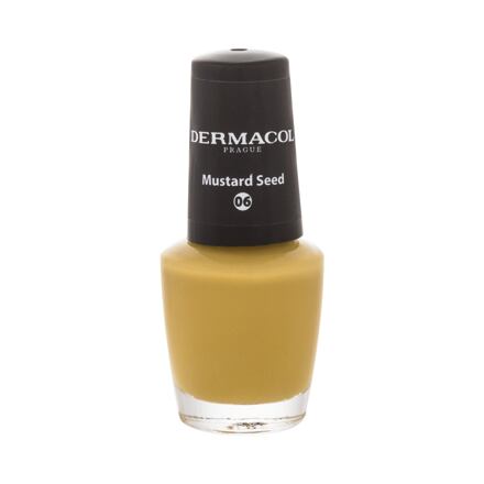 Dermacol Nail Polish Mini Autumn Limited Edition lak na nehty 5 ml odstín žlutá