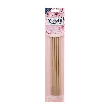 Yankee Candle Cherry Blossom Pre-Fragranced Reed Refill unisex náhradní vonné tyčinky do difuzéru 5 ks