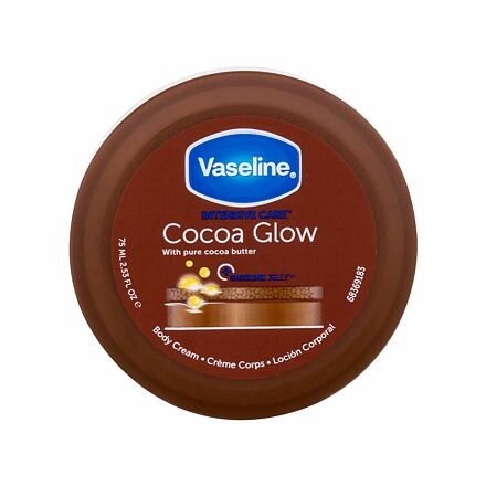 Vaseline Intensive Care Cocoa Glow unisex hydratační tělový krém 75 ml unisex