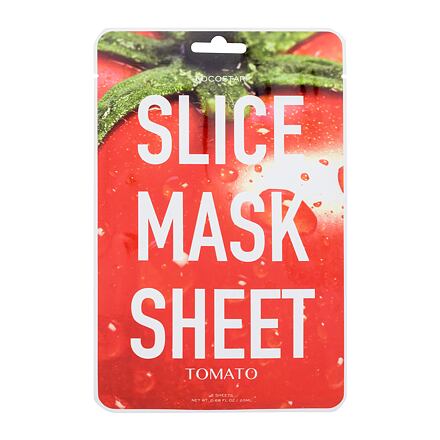 Kocostar Slice Mask Tomato dámská regenerační a obnovující pleťová maska 20 ml pro ženy