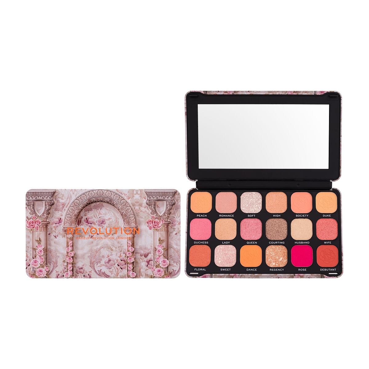 Makeup Revolution London Forever Flawless paletka očních stínů 19.8 g odstín paletka barev