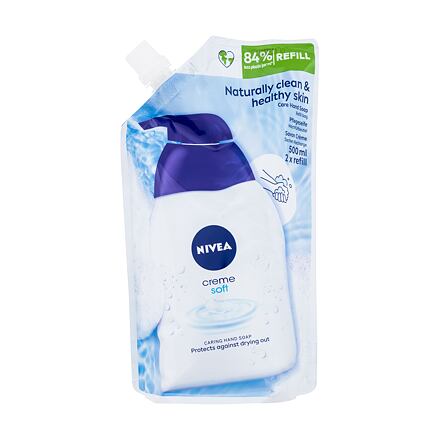 Nivea Creme Soft Care Soap Refill dámské tekuté mýdlo 500 ml pro ženy