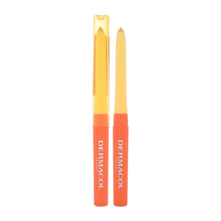 Dermacol Summer Vibes Mini Eye & Lip Pencil dámská voděodolná mini tužka na oči a rty 0.09 g odstín žlutá