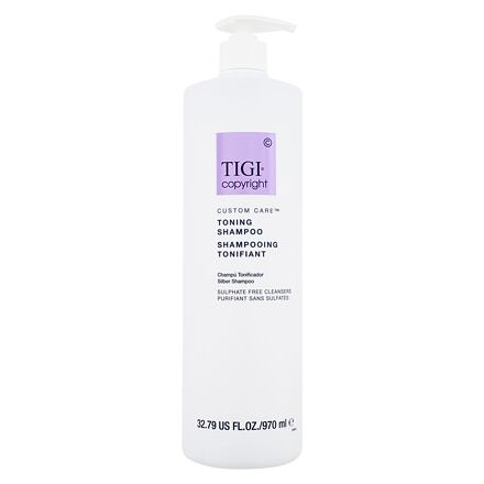 Tigi Copyright Custom Care Toning Shampoo dámský šampon pro zvýraznění blond odstínu 970 ml pro ženy