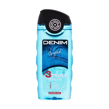Denim Original Triple Vitality pánský energizující sprchový gel 250 ml pro muže