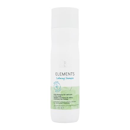 Wella Professionals Elements Calming Shampoo dámský zklidňující šampon pro suchou a citlivou pokožku hlavy 250 ml pro ženy