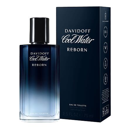 Davidoff Cool Water Reborn pánská toaletní voda 75 ml pro muže