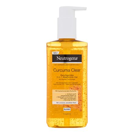 Neutrogena Curcuma Clear Micellar Gel 3-in-1 unisex micelární odličovací gel pro citlivou aknózní pleť 200 ml unisex