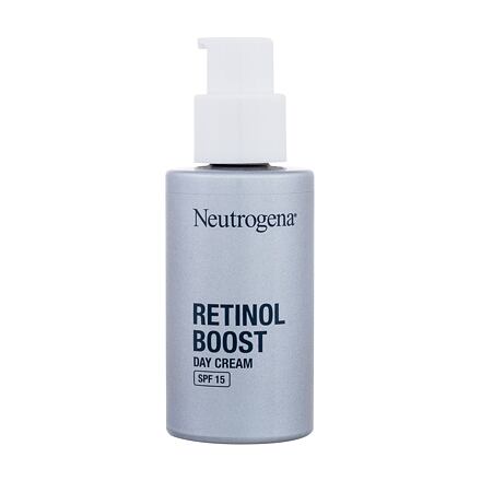 Neutrogena Retinol Boost Day Cream SPF15 unisex omlazující denní pleťový krém 50 ml unisex