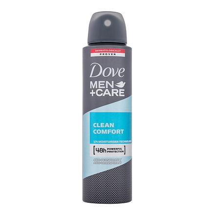 Dove Men + Care Clean Comfort 48h pánský antiperspirant deodorant ve spreji 150 ml pro muže