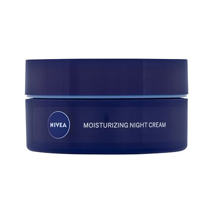 Nivea Moisturizing Night Cream Normal Skin dámský noční hydratační krém pro normální pleť 50 ml pro ženy