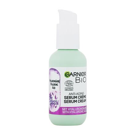 Garnier Bio Anti-Aging Serum Cream dámské hydratační pleťové sérum proti vráskám 50 ml pro ženy