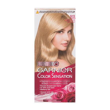 Garnier Color Sensation dámská barva na vlasy na barvené vlasy 40 ml odstín blond pro ženy poškozená krabička