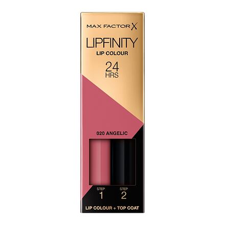 Max Factor Lipfinity 24HRS Lip Colour dámská dlouhotrvající rtěnka s balzámem 4.2 g odstín růžová