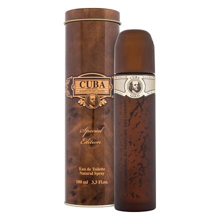 Cuba Gold Special Edition pánská toaletní voda 100 ml pro muže