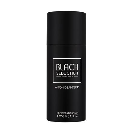 Antonio Banderas Seduction in Black pánský deodorant ve spreji 150 ml pro muže