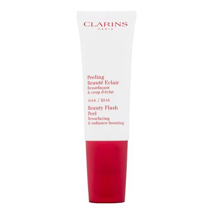 Clarins Beauty Flash Peel dámský bezoplachový pleťový peeling 50 ml pro ženy