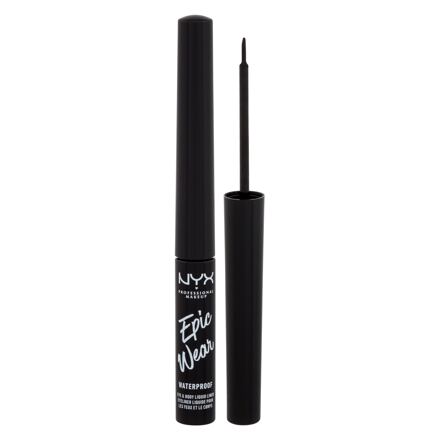 NYX Professional Makeup Epic Wear Waterproof dámská voděodolné matné oční linky 3.5 ml odstín černá