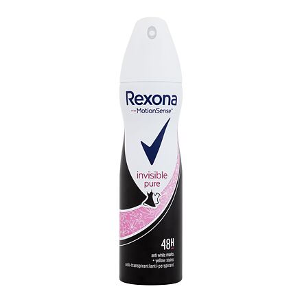 Rexona MotionSense Invisible Pure 48H dámský antiperspirant deodorant ve spreji 150 ml pro ženy