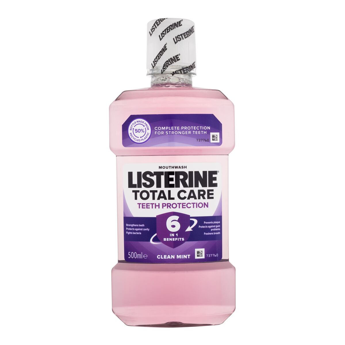 Listerine Total Care Teeth Protection posilující a ochranná ústní voda 500 ml