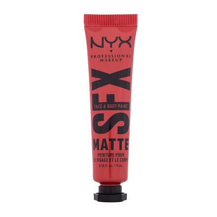 NYX Professional Makeup SFX Face And Body Paint Matte profesionální barvy na obličej a tělo 15 ml odstín 01 Dragon Eyes