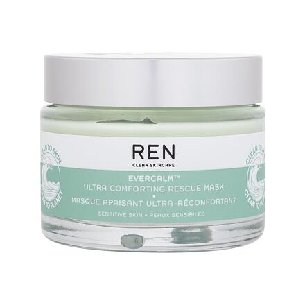 REN Clean Skincare Evercalm Ultra Comforting Rescue dámská zklidňující a hydratační maska pro citlivou pleť 50 ml pro ženy