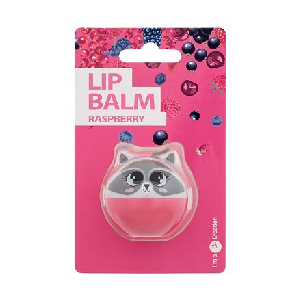 2K Cute Animals Lip Balm Raspberry dámský balzám na rty 6 g
