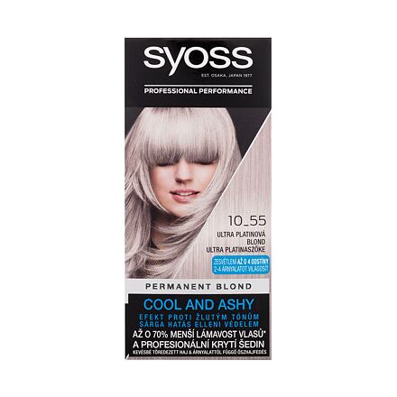 Syoss Permanent Coloration Permanent Blond dámská permanentní barva na vlasy 50 ml odstín blond pro ženy
