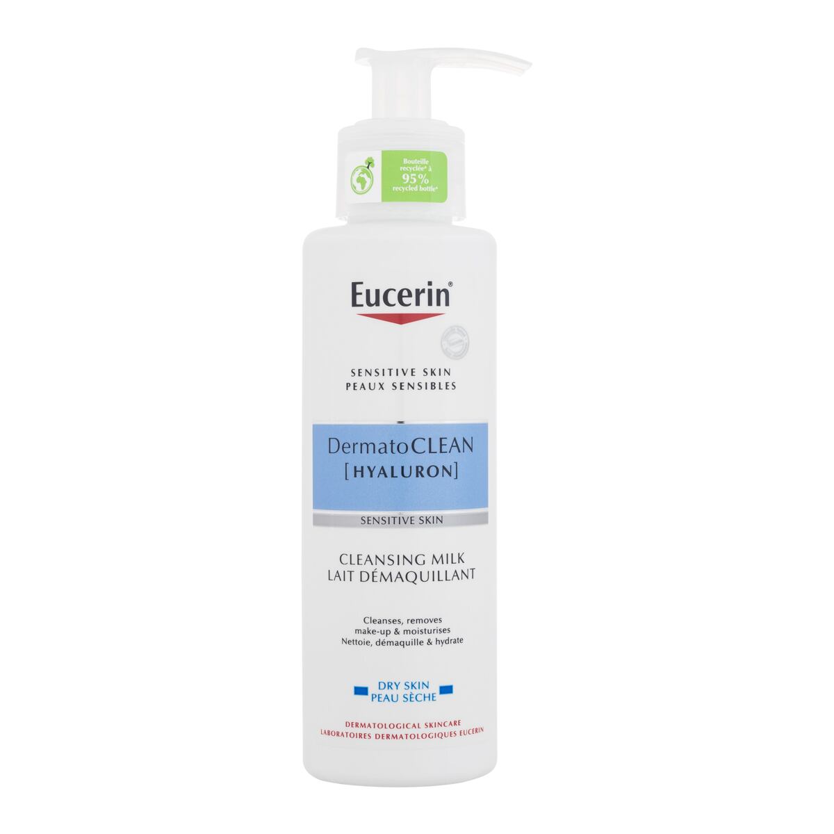 Eucerin DermatoClean Hyaluron Cleansing Milk dámské hydratační čisticí mléko 200 ml pro ženy