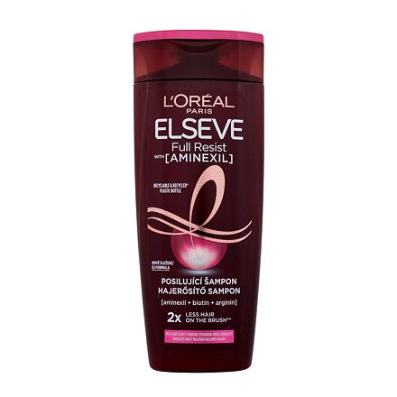 L'Oréal Paris Elseve Full Resist Aminexil Strengthening Shampoo dámský posilující šampon pro slabé a vypadávající vlasy 250 ml pro ženy