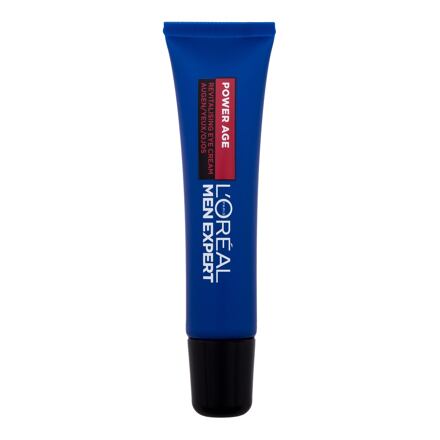 L'Oréal Paris Men Expert Power Age Revitalising Eye Care revitalizační oční krém s kyselinou hyaluronovou 15 ml pro muže