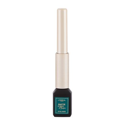 L'Oréal Paris Matte Signature dámská matné tekuté oční stíny 3 ml odstín modrá