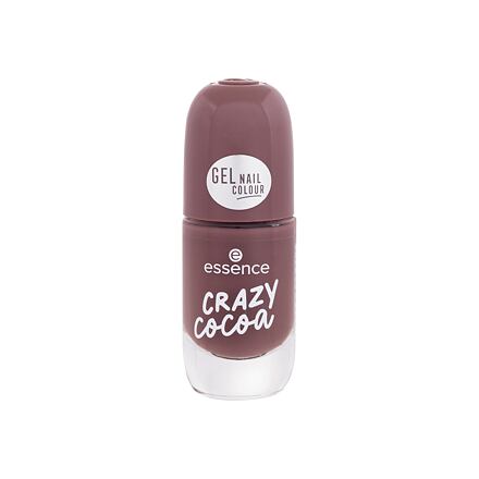 Essence Gel Nail Colour rychleschnoucí lak na nehty s lesklým efektem 8 ml odstín hnědá