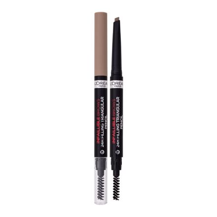L'Oréal Paris Infaillible Brows 24H Filling Triangular Pencil dámská voděodolná tužka na obočí 1 ml odstín blond