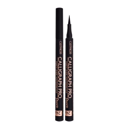 Catrice Calligraph Pro Presice Matt Liner Waterproof dámská dlouhotrvající a voděodolné oční linky 1.2 ml odstín černá