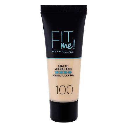 Maybelline Fit Me! Matte + Poreless matující make-up 30 ml odstín 100 Warm Ivory
